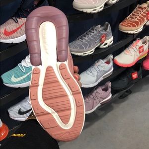 Nike Shoes Rose Gold Air Max 27 Poshmark